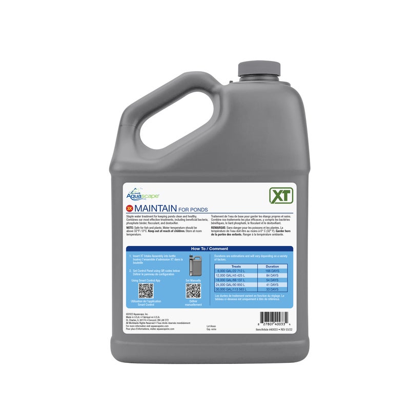 3X Maintain for Ponds XT - 1 Gal