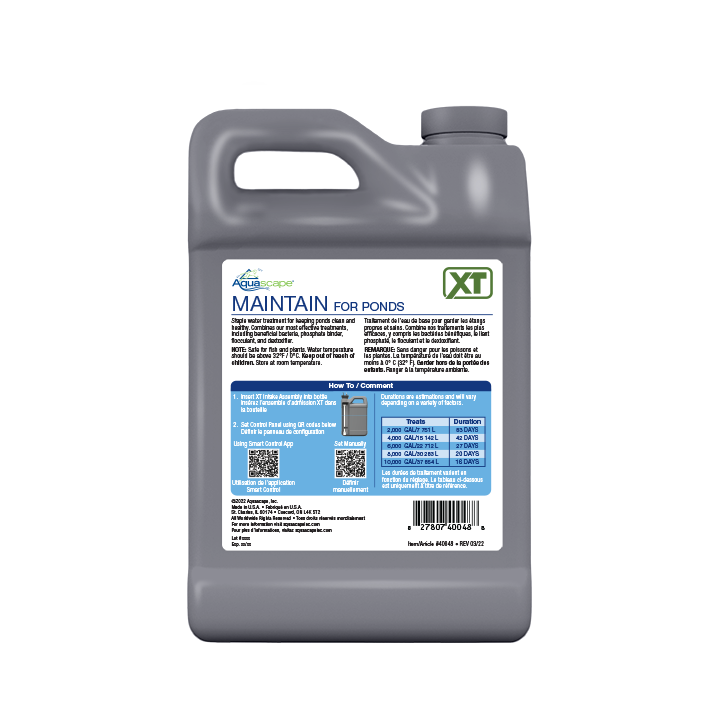 Maintain for Ponds XT - 64 oz