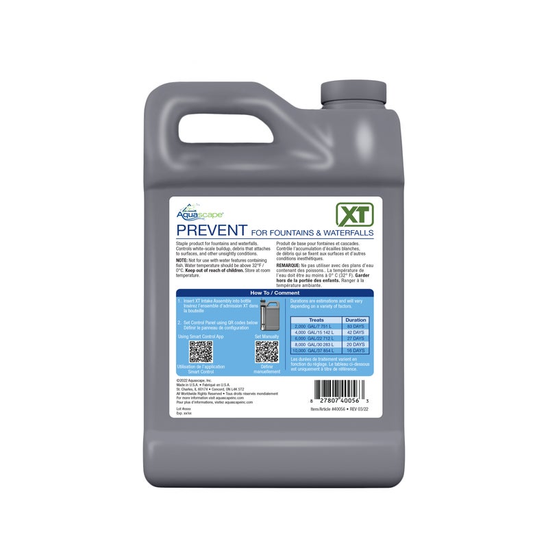 Prevent for Fountains XT - 64 oz
