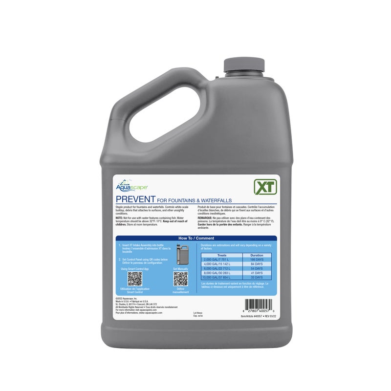 Prevent for Fountains XT - 1 Gal