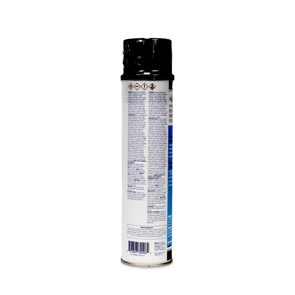 Professional Black Waterfall Foam