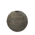 Stacked Slate Sphere 24" Dia