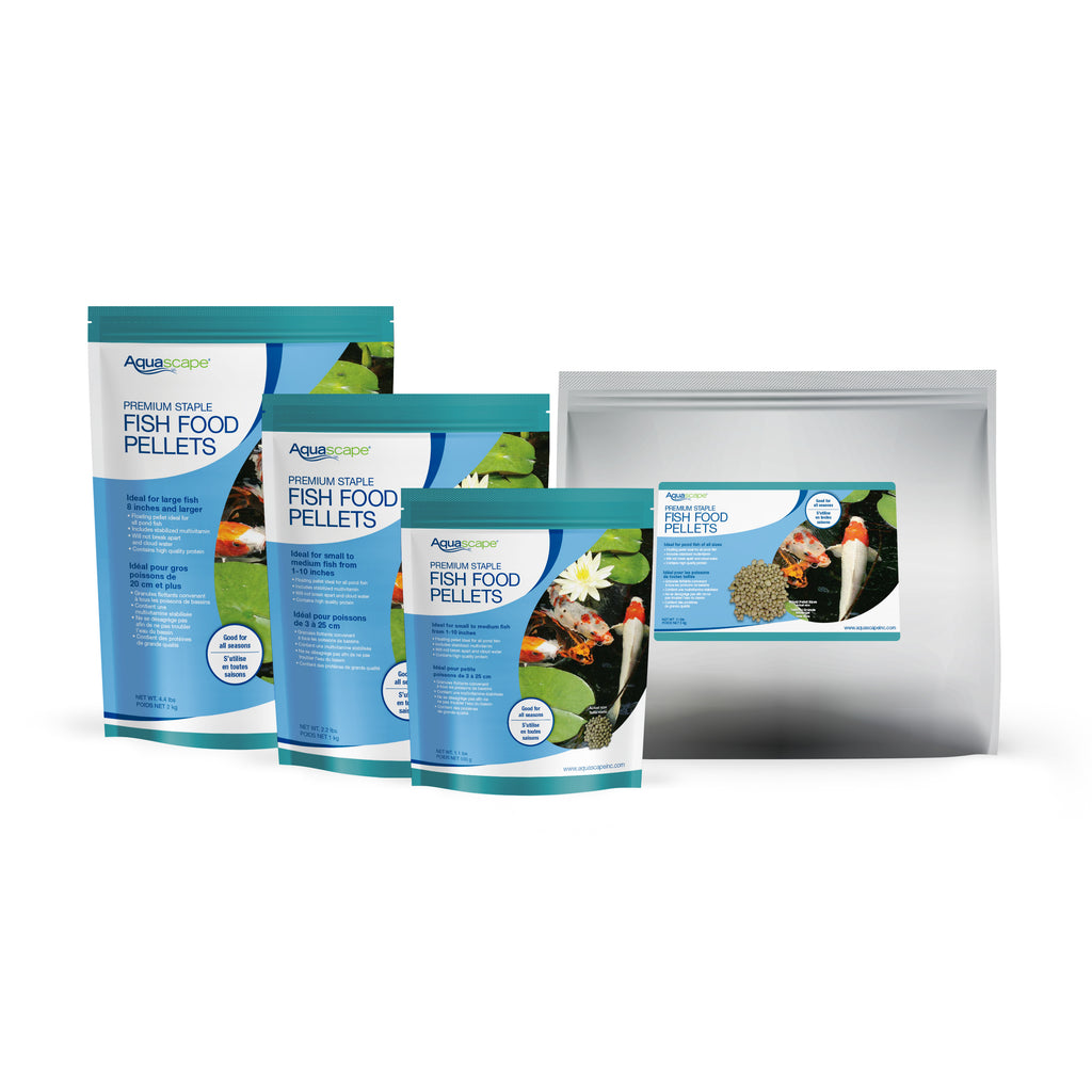 Premium Staple Fish Food Pellets - 11lb