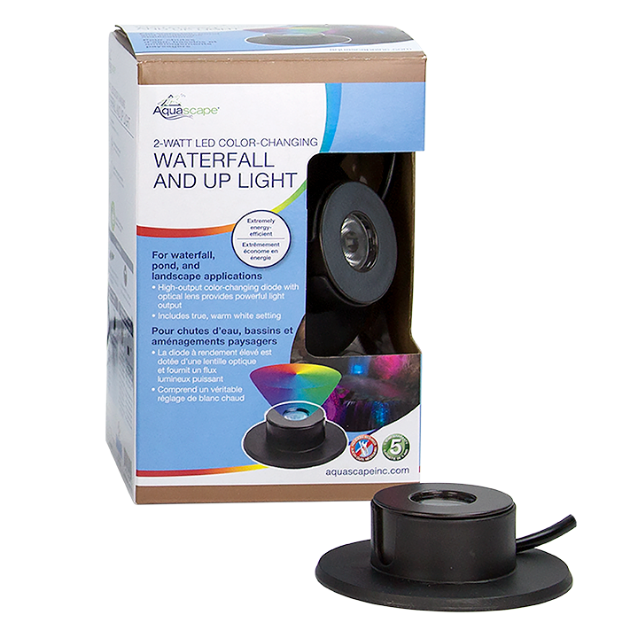 2-Watt Color-Changing Waterfall Light
